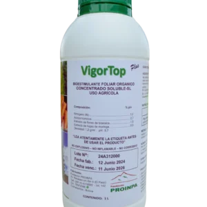 VIGOR TOP PLUS - BIOESTIMULANTE FOLIAR ORGÁNICO